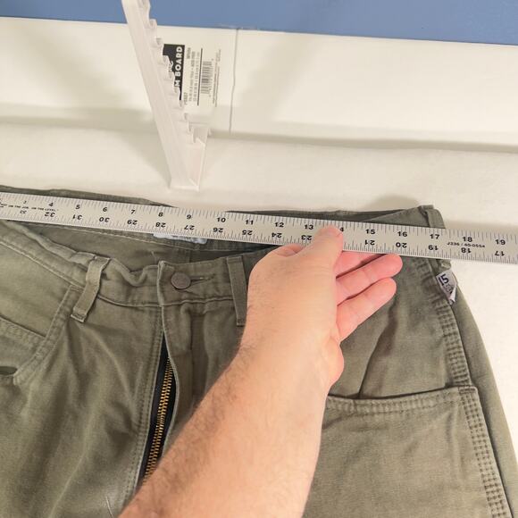 Tyndale FRMC Utility Pant Men 34W 31L Army Green Flame Resistant Electric Safety - Picture 8 of 16